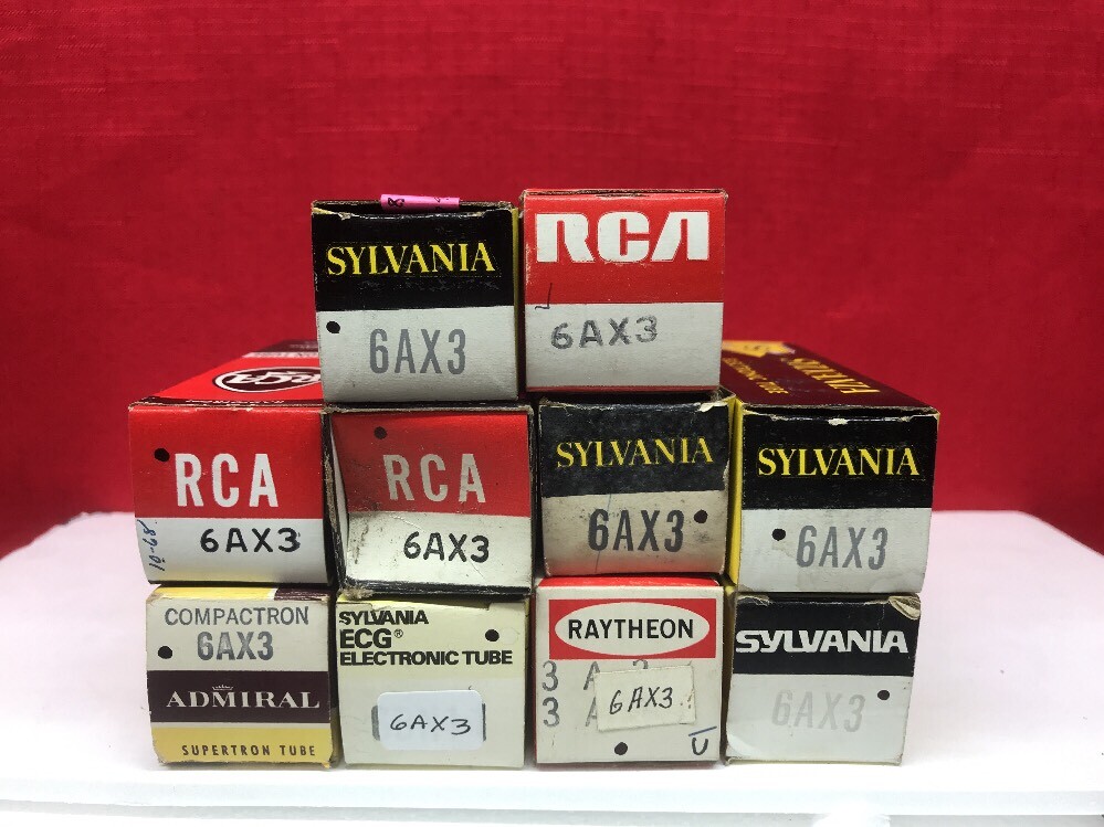 6AX3 Vacuum Tube Various Brand ALL Tested 100+%  ( QTY ONE )