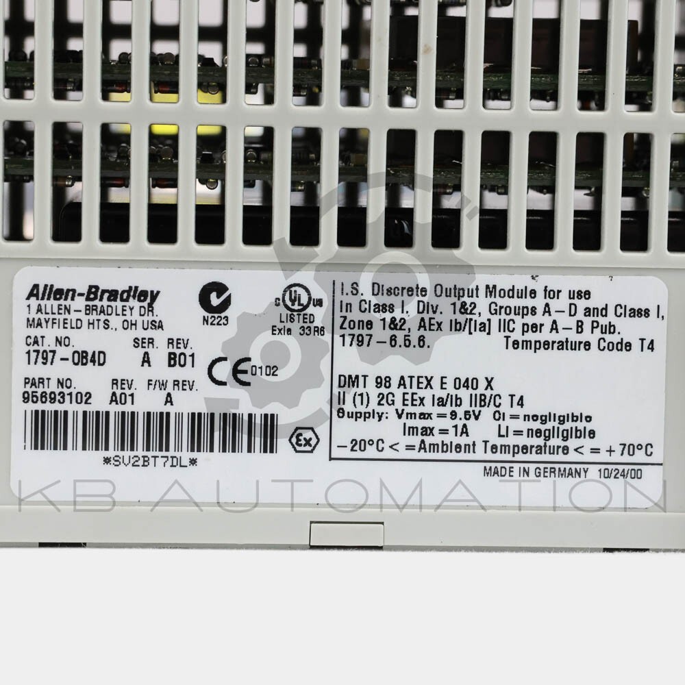 Allen-Bradley 1797-OB4D FlexEx 4-point digital output module, source output