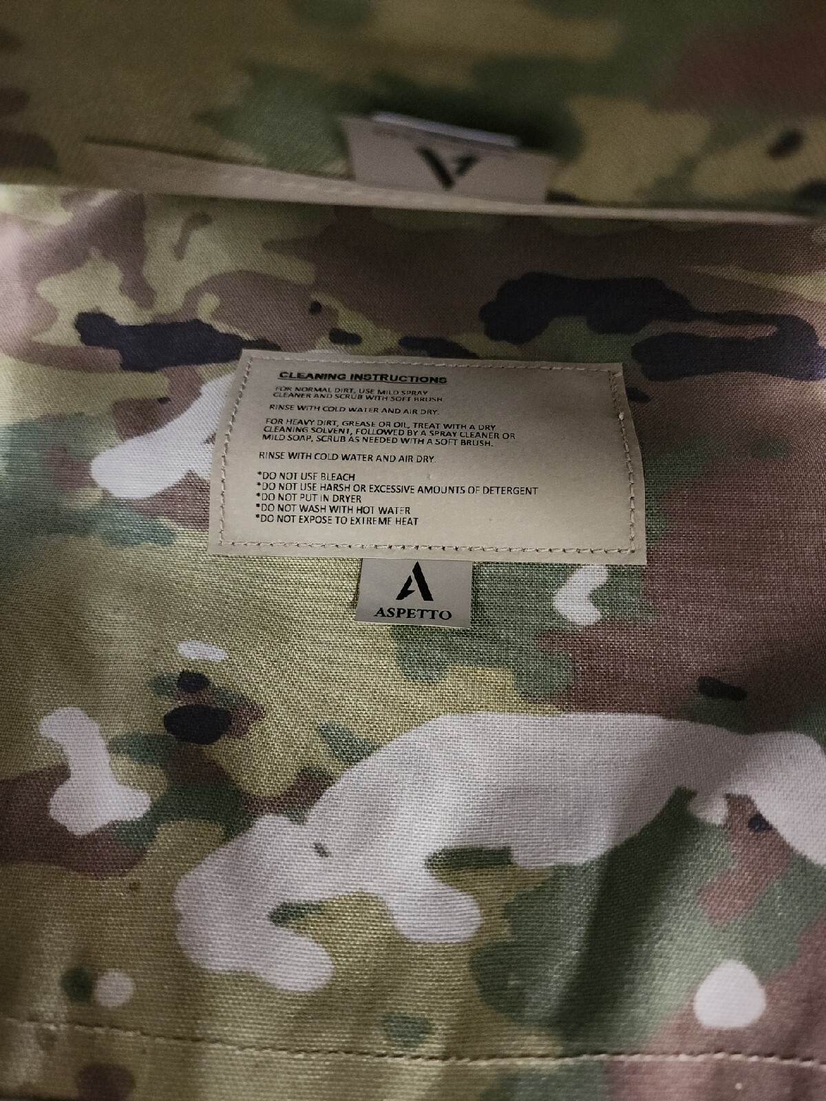 Aspetto Plate Carrier Only Multicam Small #3 Cag Sof Devgru Seal