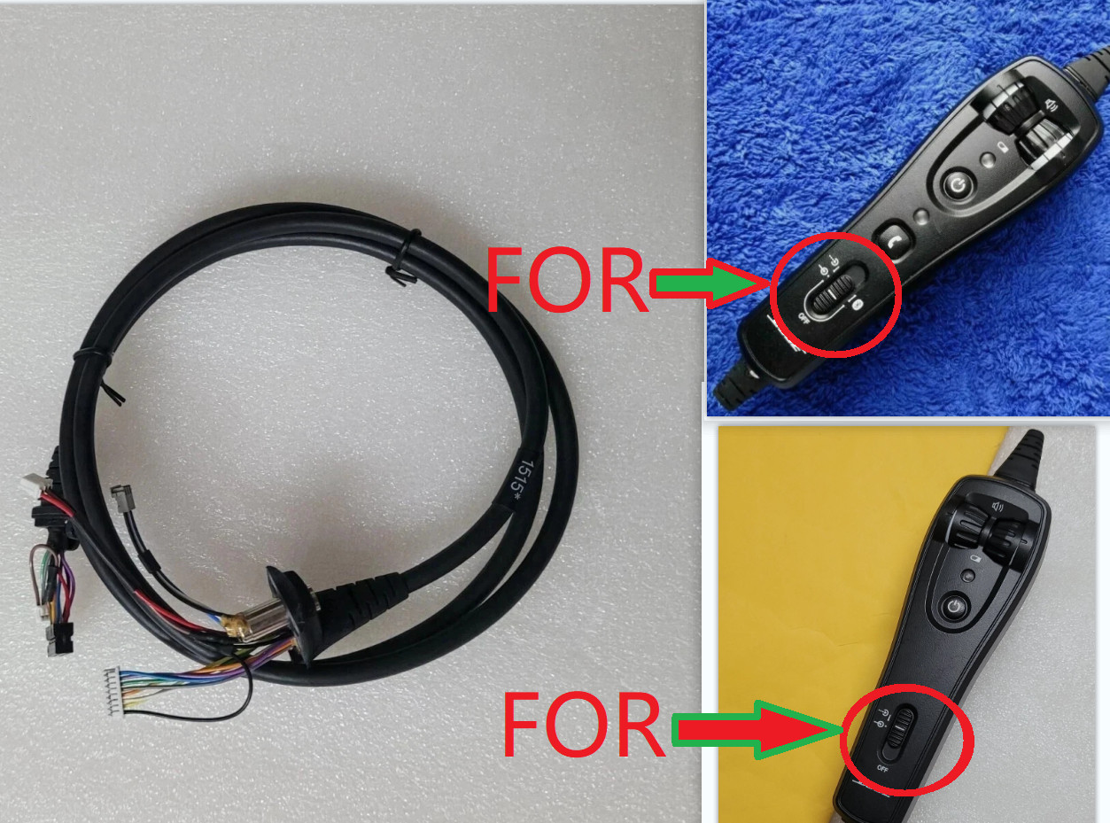 Bose A20 Aviation Headset Cable 12+3P to 8+3+3P for U174 327070/327070-1020/N 1G