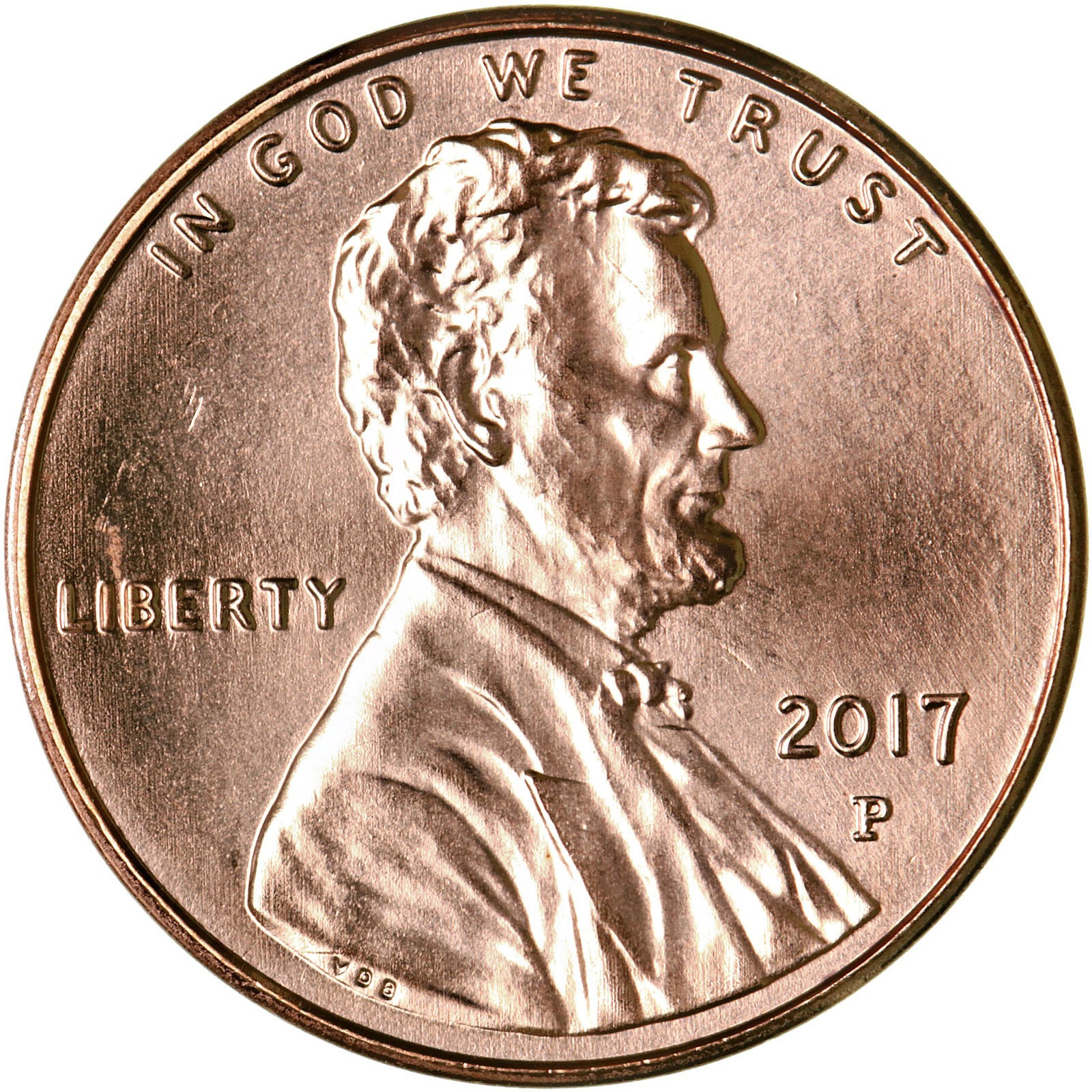 2017 P D Lincoln Shield Cent Brilliant Uncirculated 2 Coin Year Set