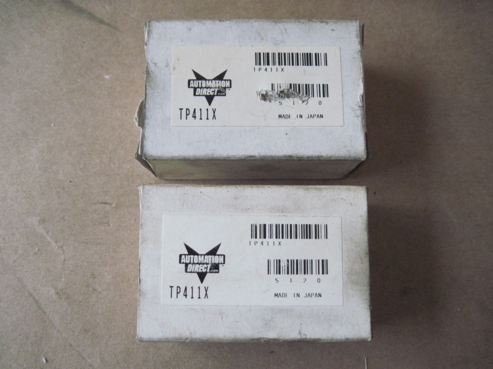 Lot of 2 Automation Direct TP411X Relay Socket Bases, 11 Pin, NEW