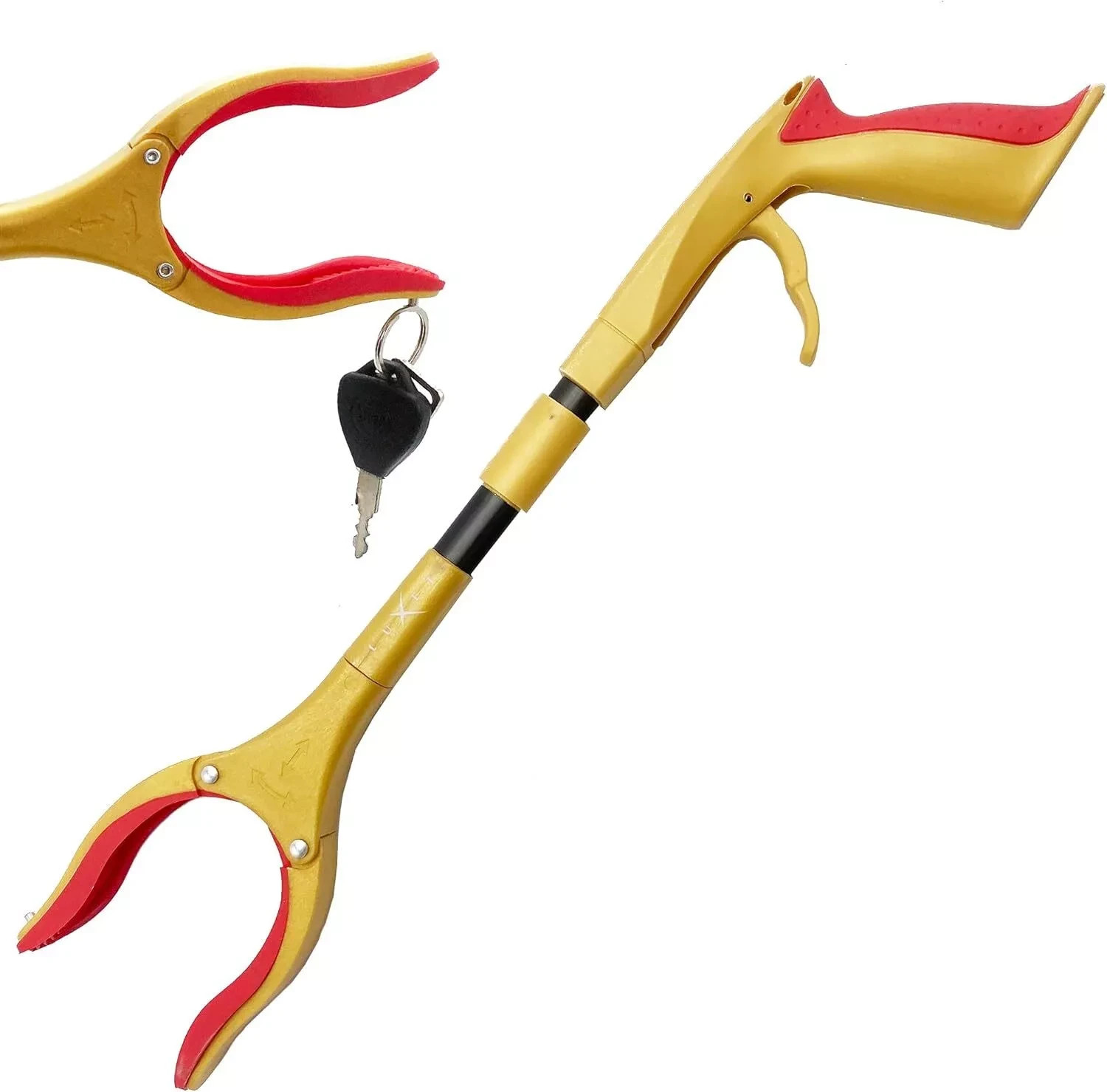 Grabber Reacher Tool 19 Inch Foldable Pick Up Stick Magnetic Tip