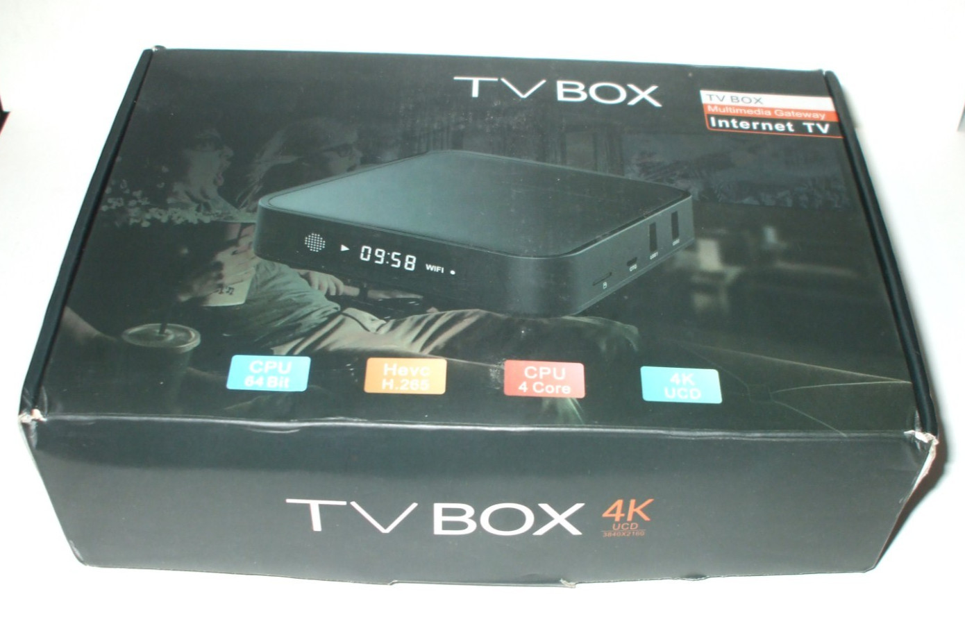 T95M Android 6.0 Smart TV Box Amlogic Quad Core Support 4K HDMI - Unused