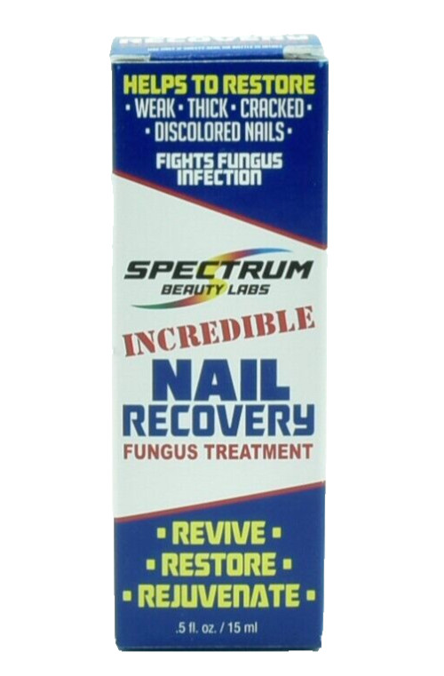 SpectrumBeautyLabs Incredible Nail recovery Fungus Treatment 0.5 fl oz/15 ml NIB