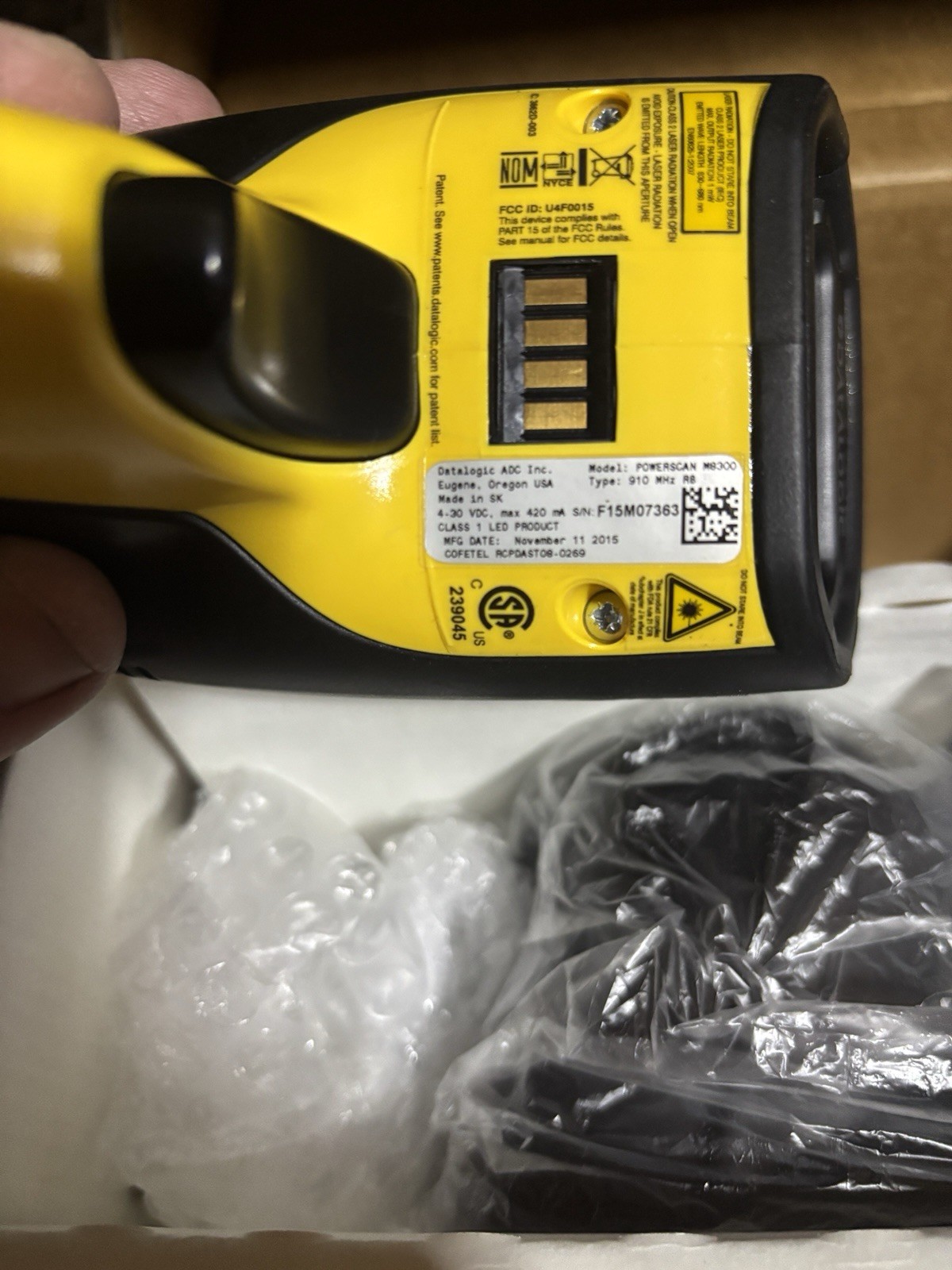 Datalogic POWERSCAN M8300 910 RB USBKIT