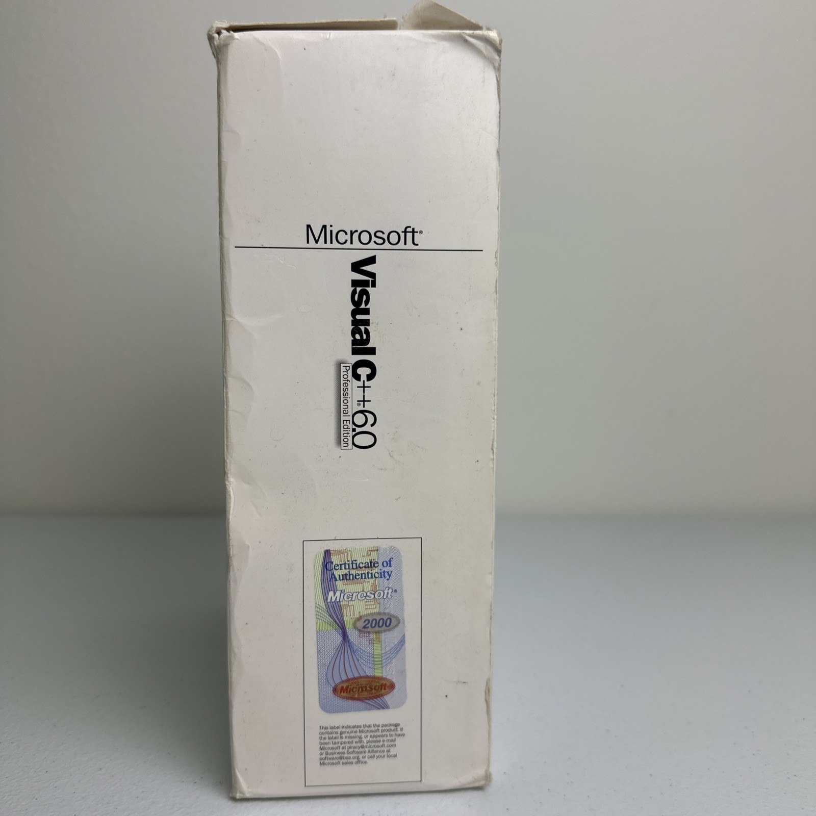 Microsoft Visual C++ 6.0 Professional Edition 1999 CD-ROM Windows
