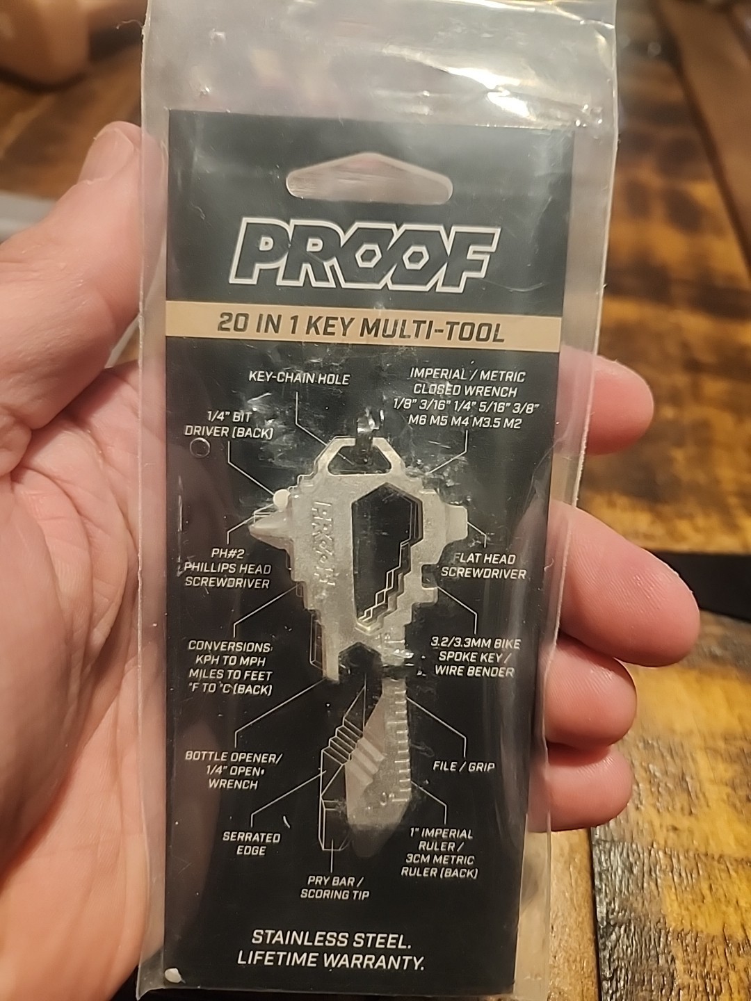 New Proof Multi 20n 1  Tool Key, Fast Free Ship