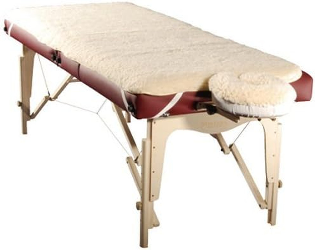 ® Massage Table Fleece Pad Set Includes Pad and Face Rest Cover, 31” W X 72” L (