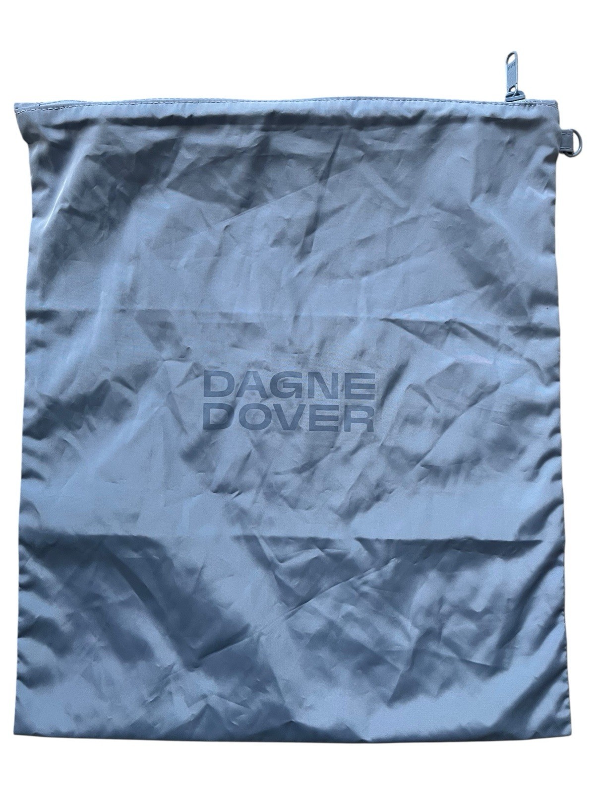 Dagne Dover Dust Bag Blue Zipper 15x12.5” Storage Protection