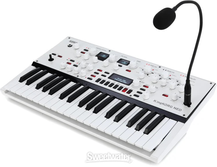 Korg KingKORG Neo 37-key Virtual Analog Synthesizer and Vocoder