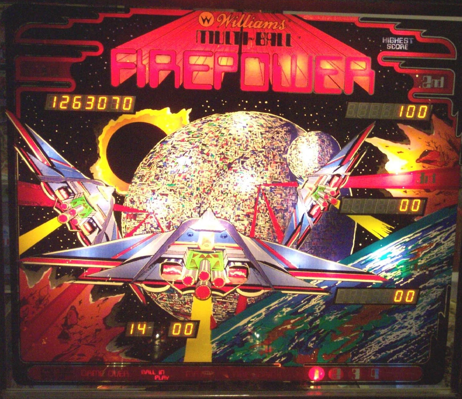 Firepower - NON GHOSTING Lighting Kit custom SUPER BRIGHT PINBALL LED KIT