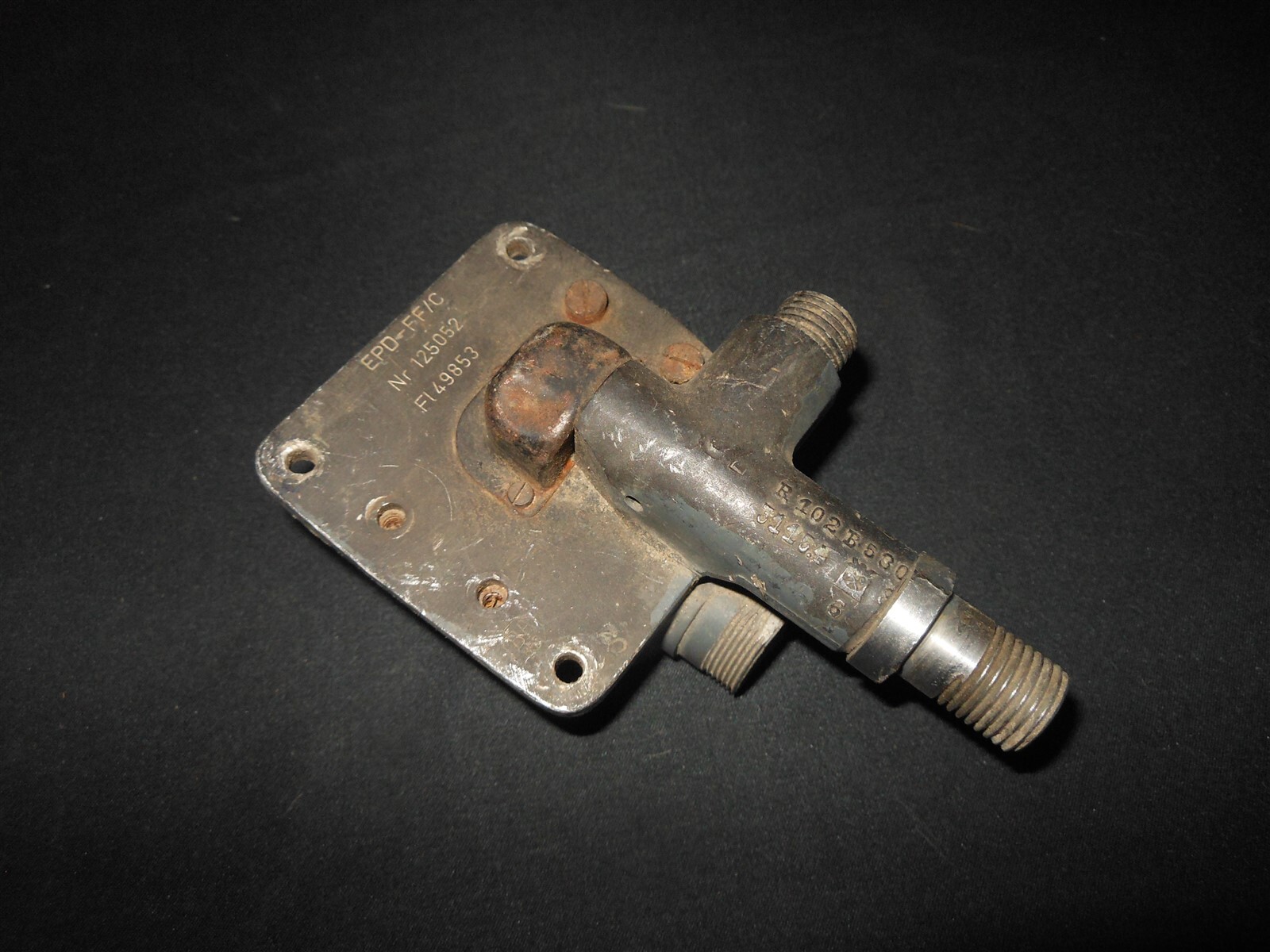 WW2 German Luftwaffe Aircraft EPD-FF - ELECTRICAL PNEUMATIC LOADING VALVE - MGFF