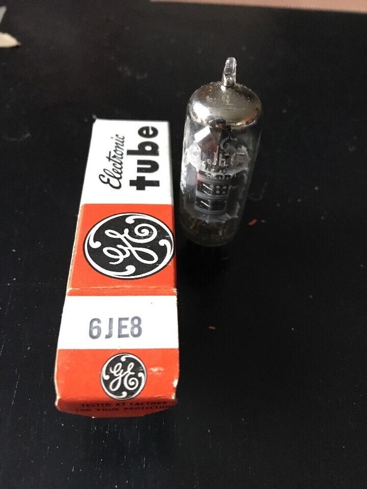 GE 6JE8 Audio Electronic Vintage Radio TV Valve HAM Vacuum NOS Tubes