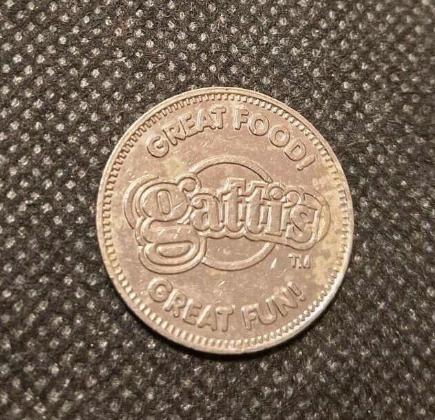 GATTIS GREAT FOOD GREAT FUN TOKEN! e4665DXX