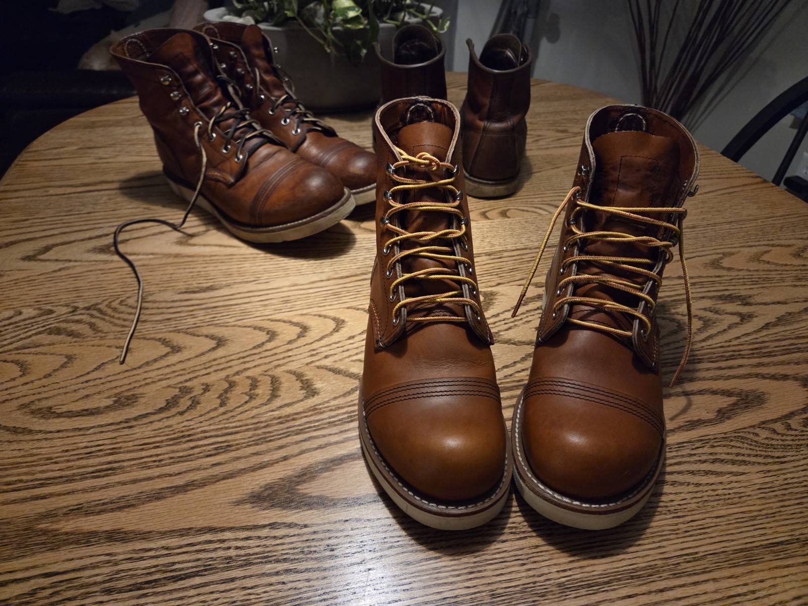 Red Wing Iron Ranger 8089 Oro Legacy Traction Tred Size 8.5D