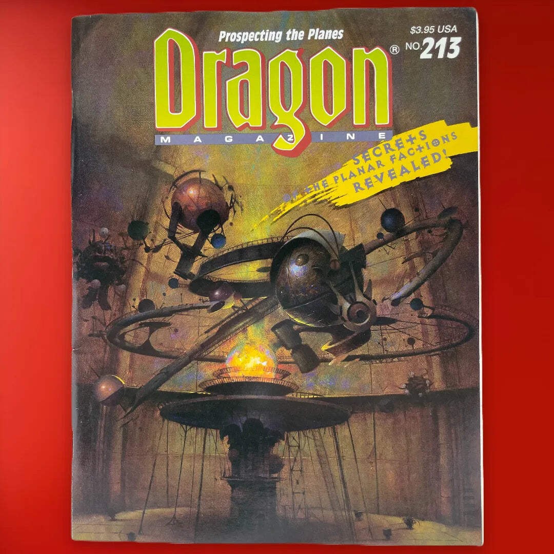 Dragon Magazine #213 January 1995 TSR