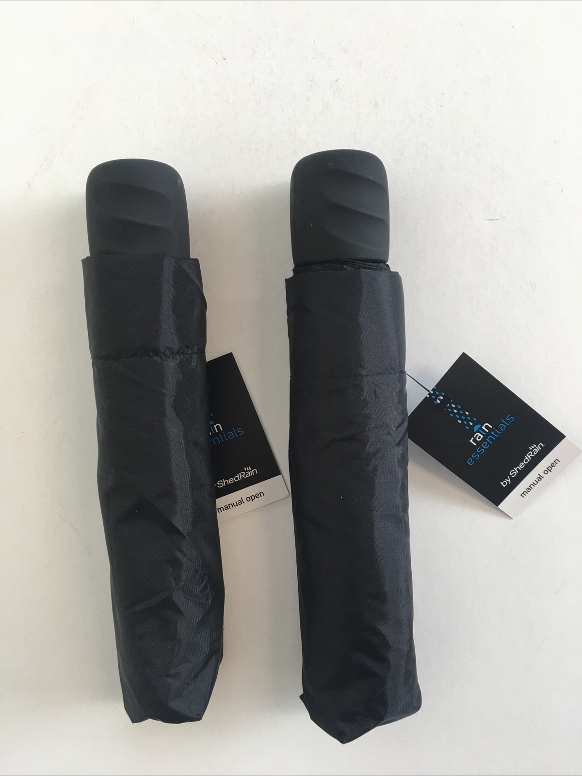 ShedRain Shed Rain Essentials Manual Open Umbrella Compact Black