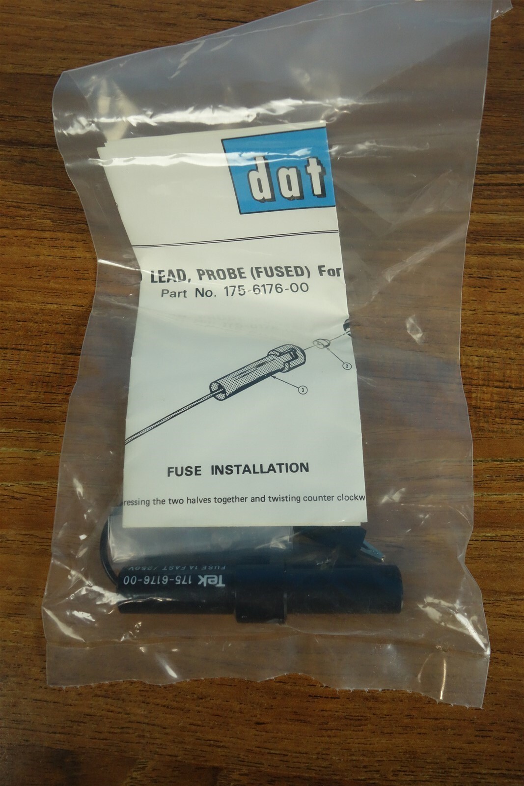 Tektronix Ground Lead Probe 175-6176-00 Oscilloscope Probe - NEW