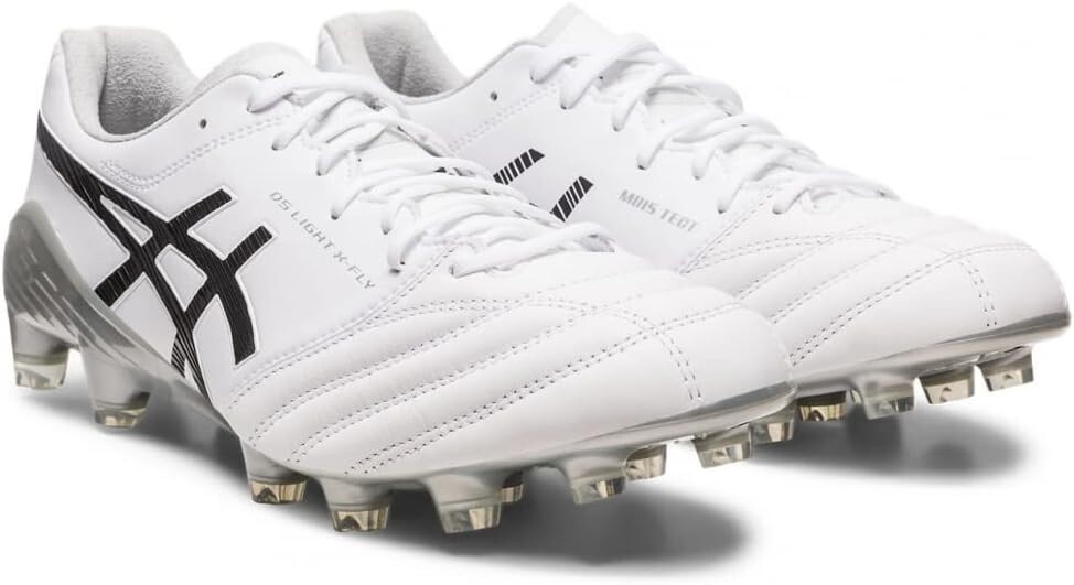 ASICS Soccer Cleats DS LIGHT X-FLY 5 1101A047-100 White/Black Football Boots