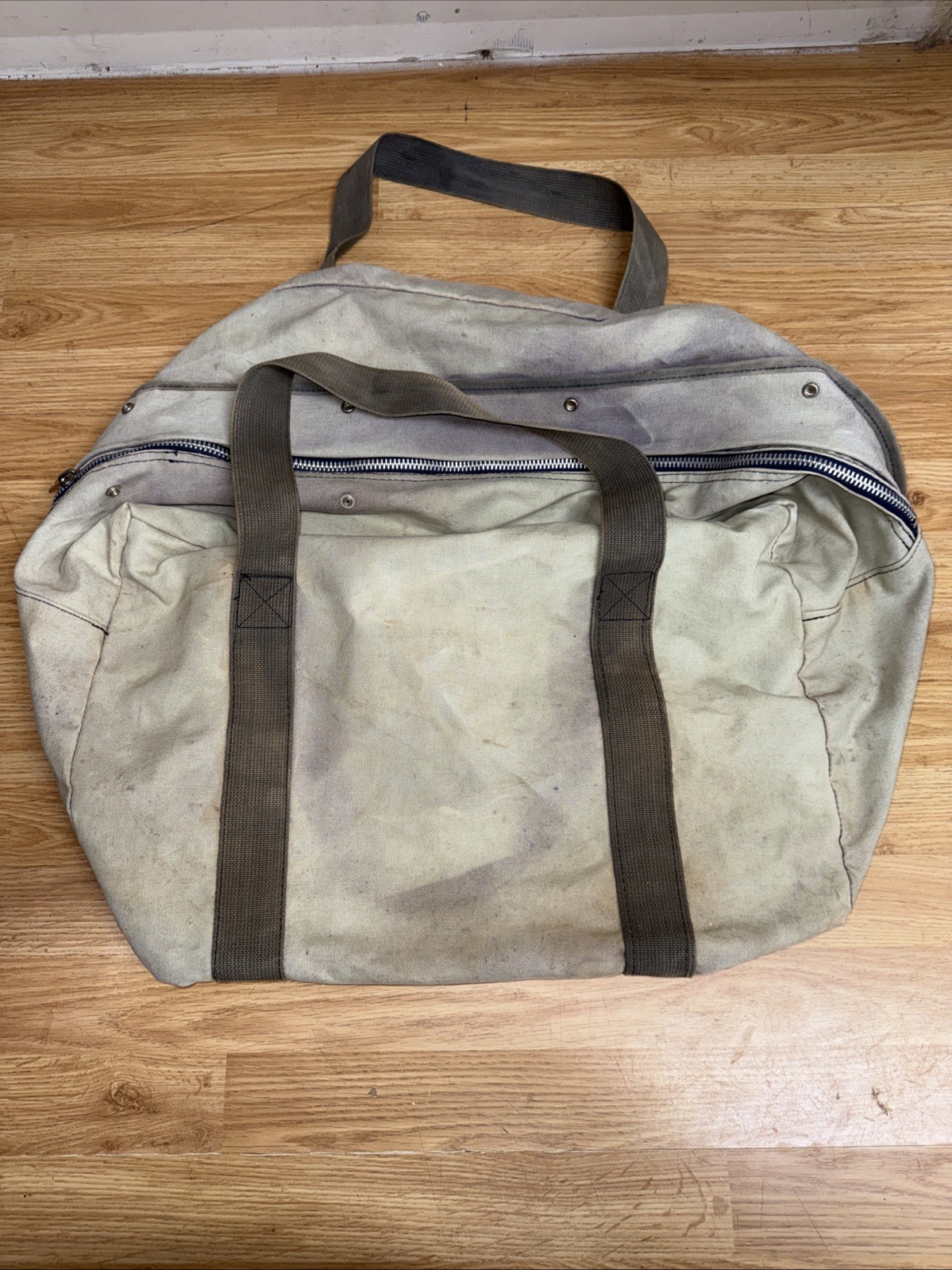 Vintage US Military Canvas Flyers Kit Bag
