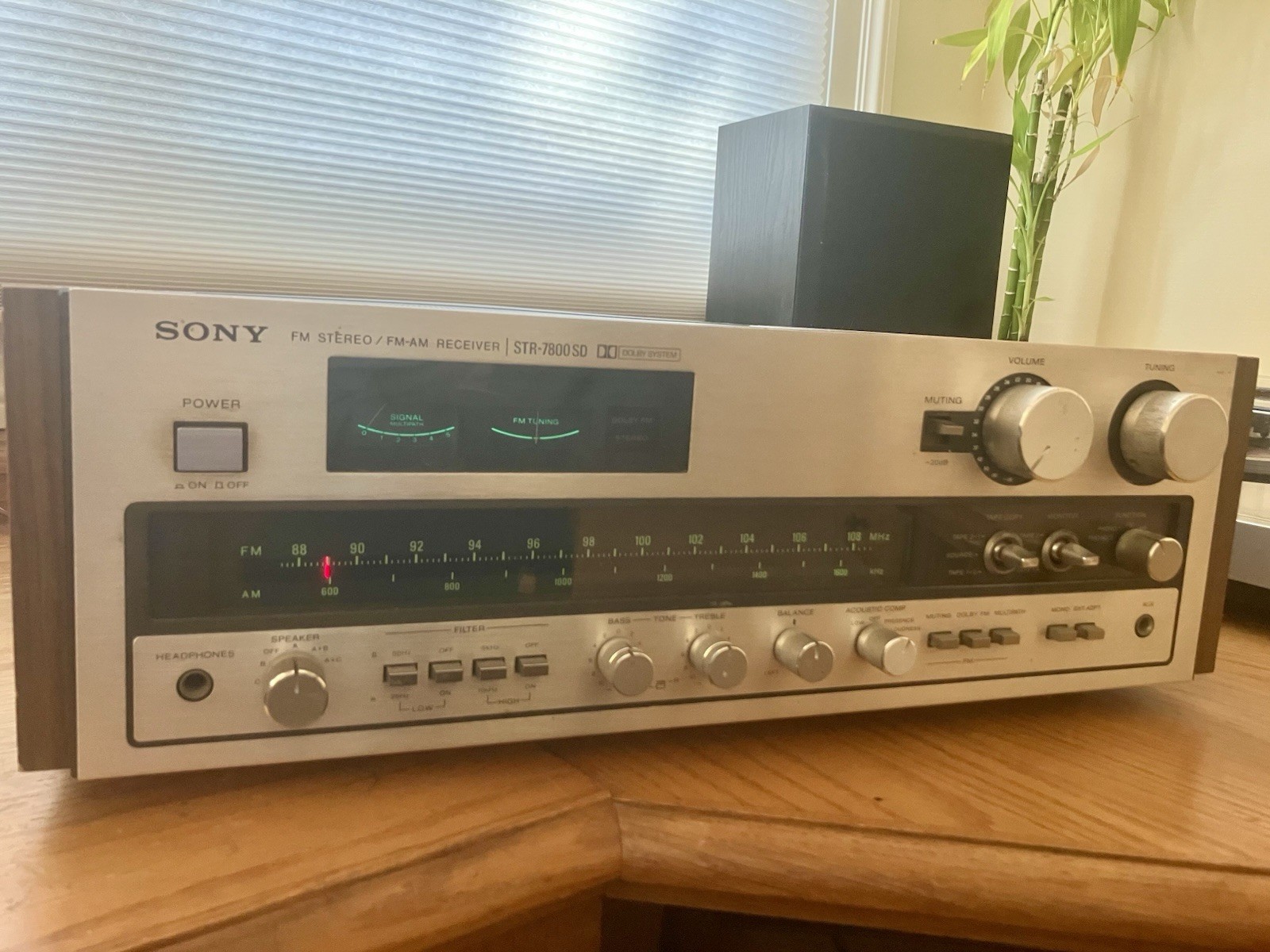 Sony STR-7800 SD FM/AM Receiver