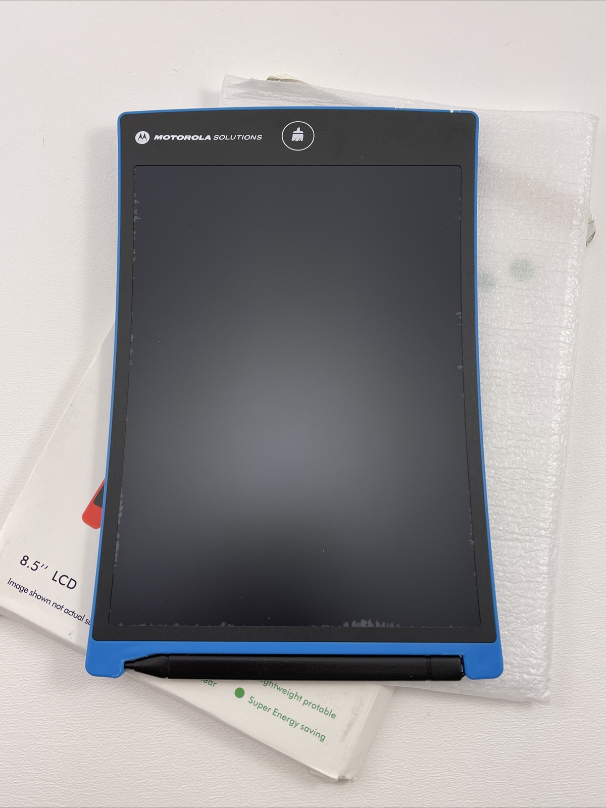 MOTOROLA 8.5 " Table Board  LCD Screen Writing Table New Blue