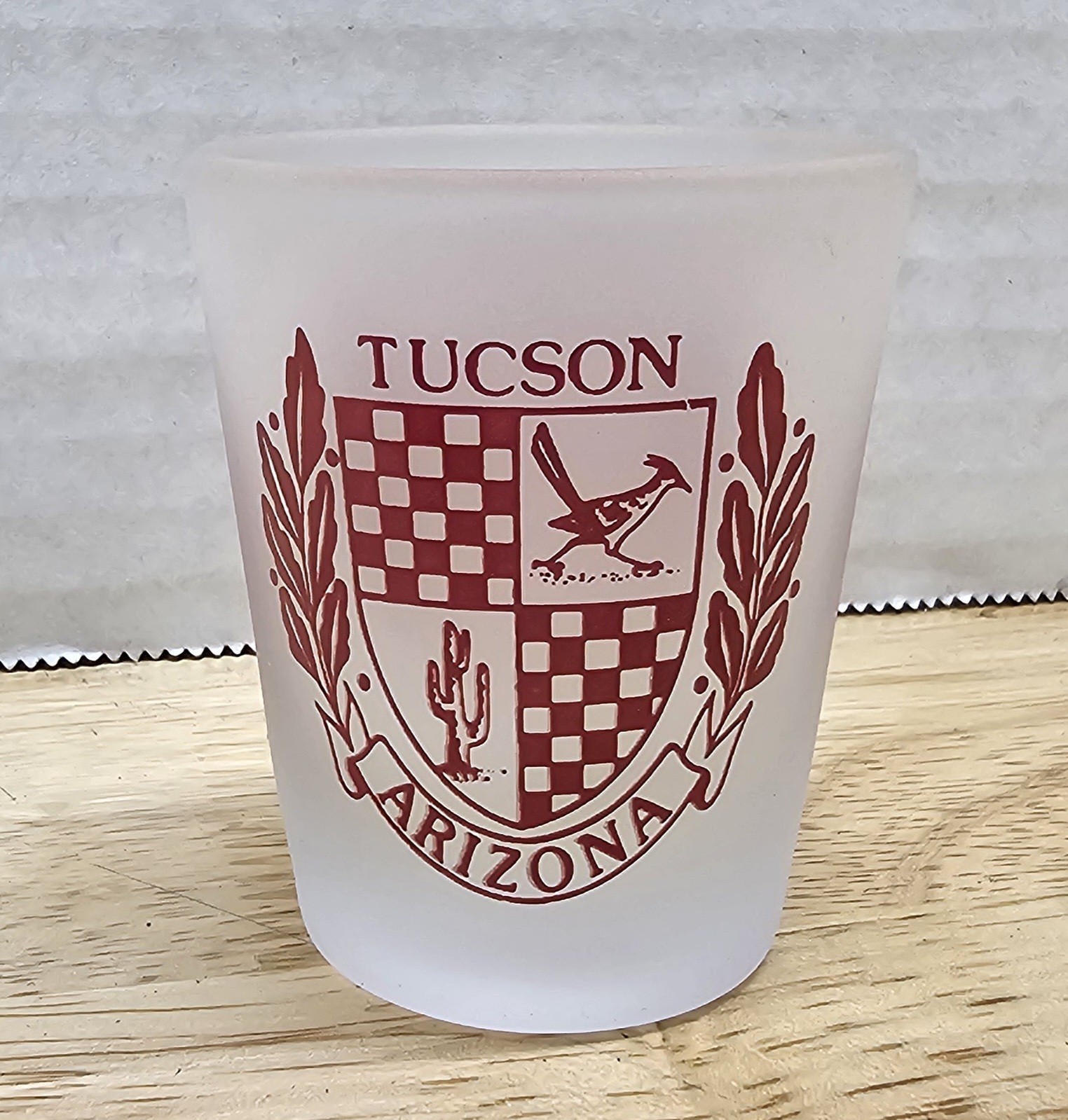TUCSON ARIZONA Shot Glass Barware Bar Display Collectible