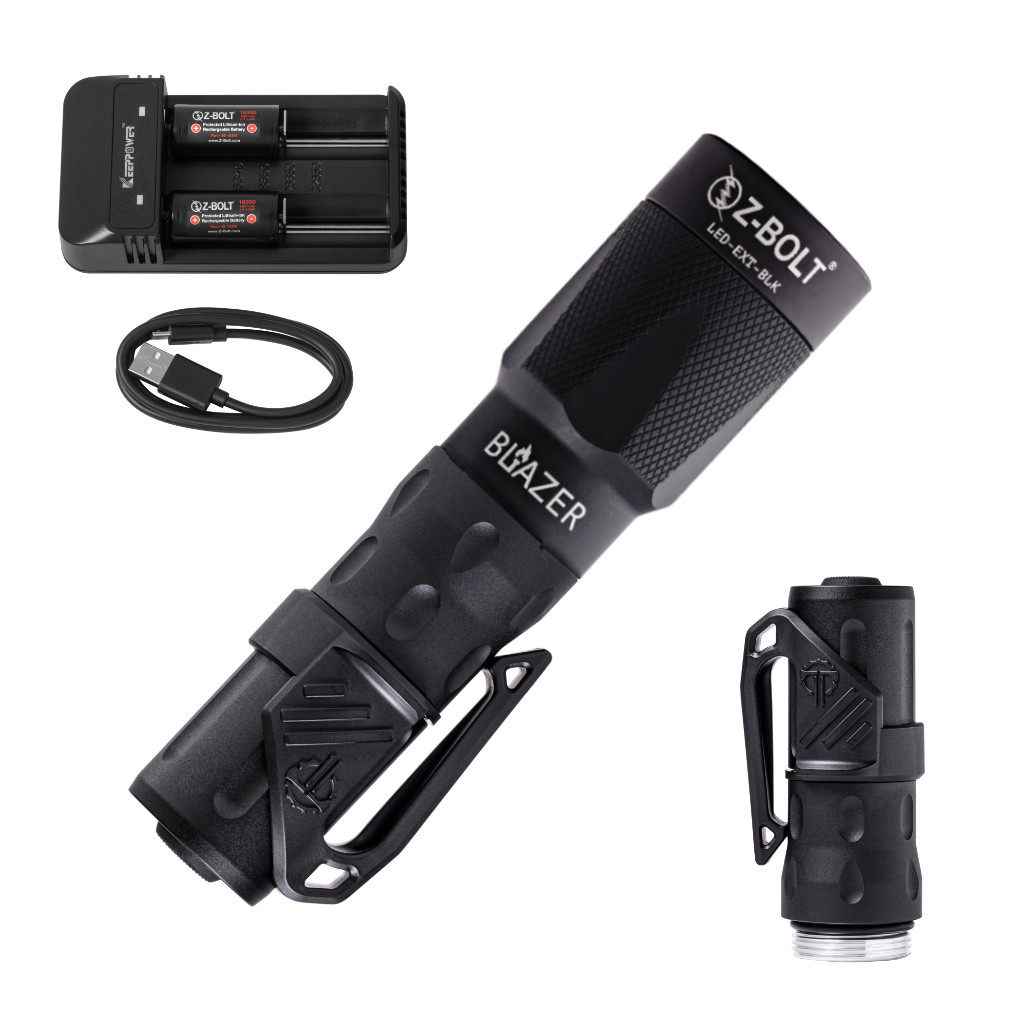 18350 LED Handheld Light for Patrol or EDC