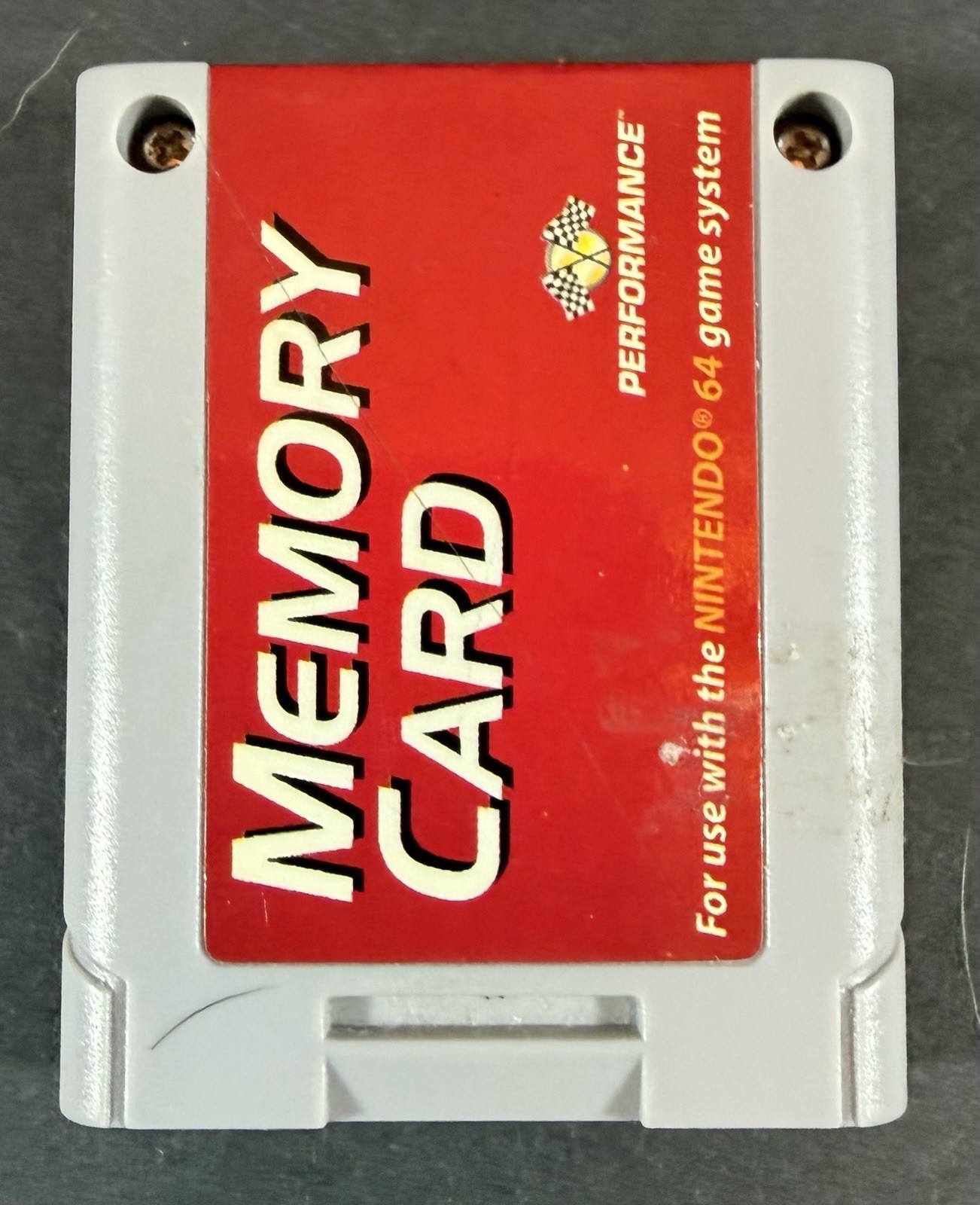 Nintendo 64 N64 Memory Card Performance Controller Pak Save Cartridge