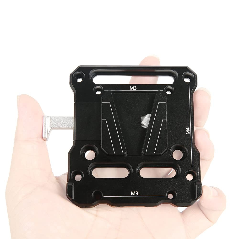 Quick Release V Lock Mount Battery Plate 15mm Rail Block 467 Camera Parts