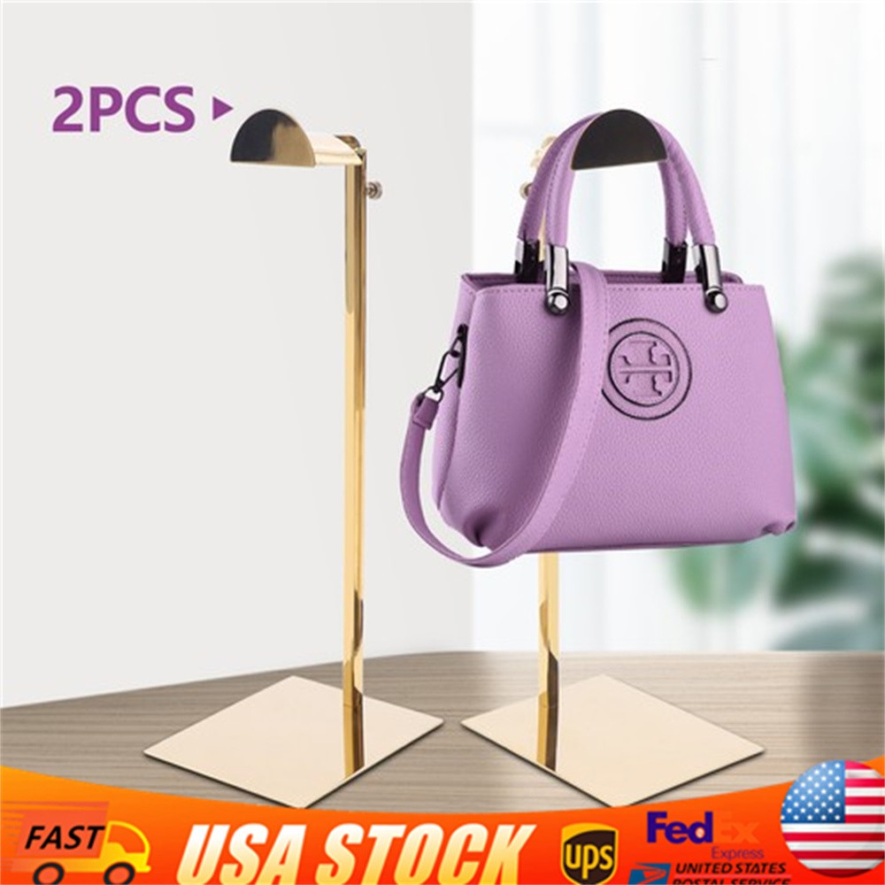 2x Handbag Display Stand Holder Hanging Bag Rack Display for Retail Store USA
