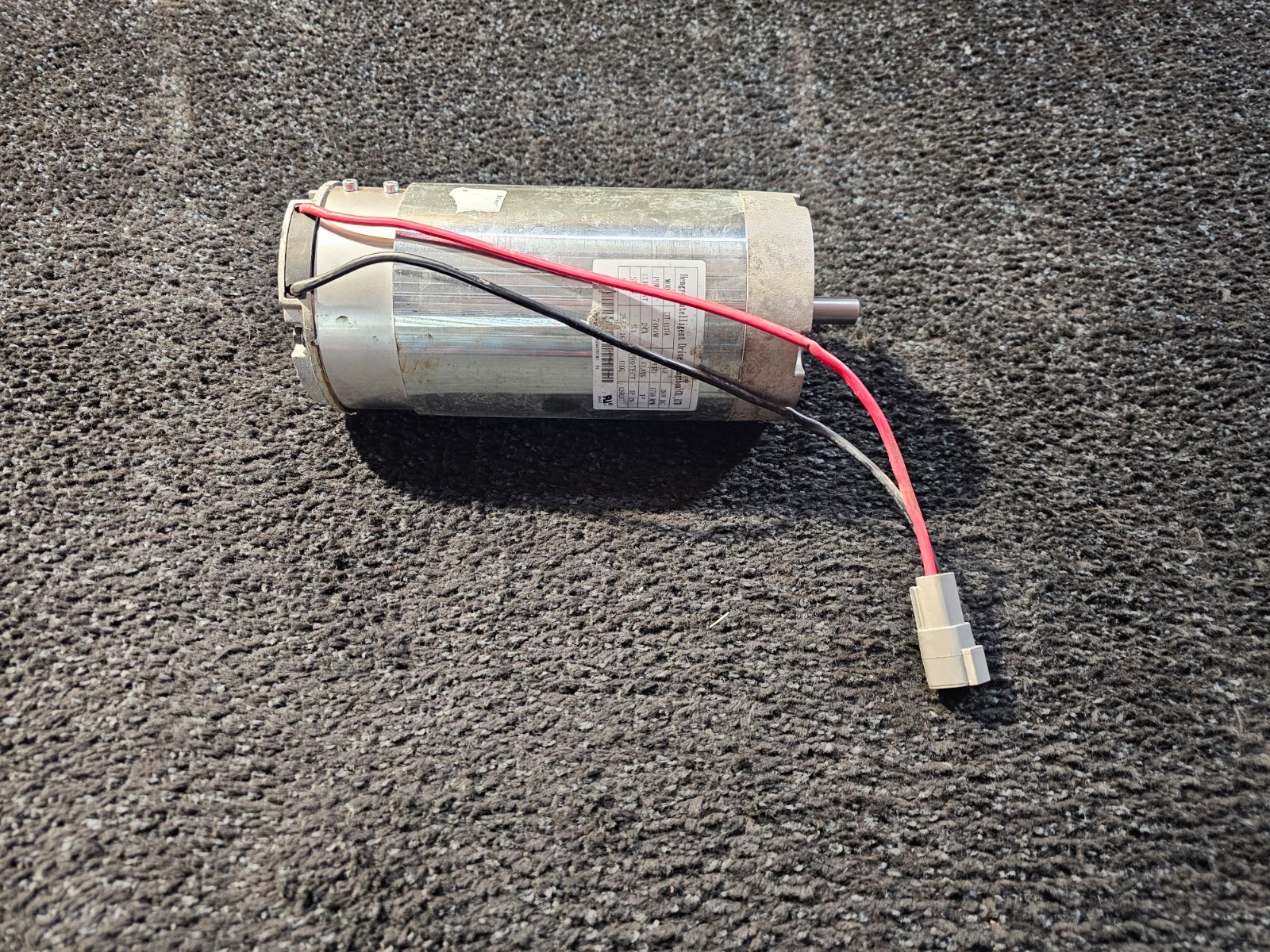 Hengye ZYT-113VA Permanent Magnet DC (PMDC) Brushed Motor 700W 36V DC 1750 RPM
