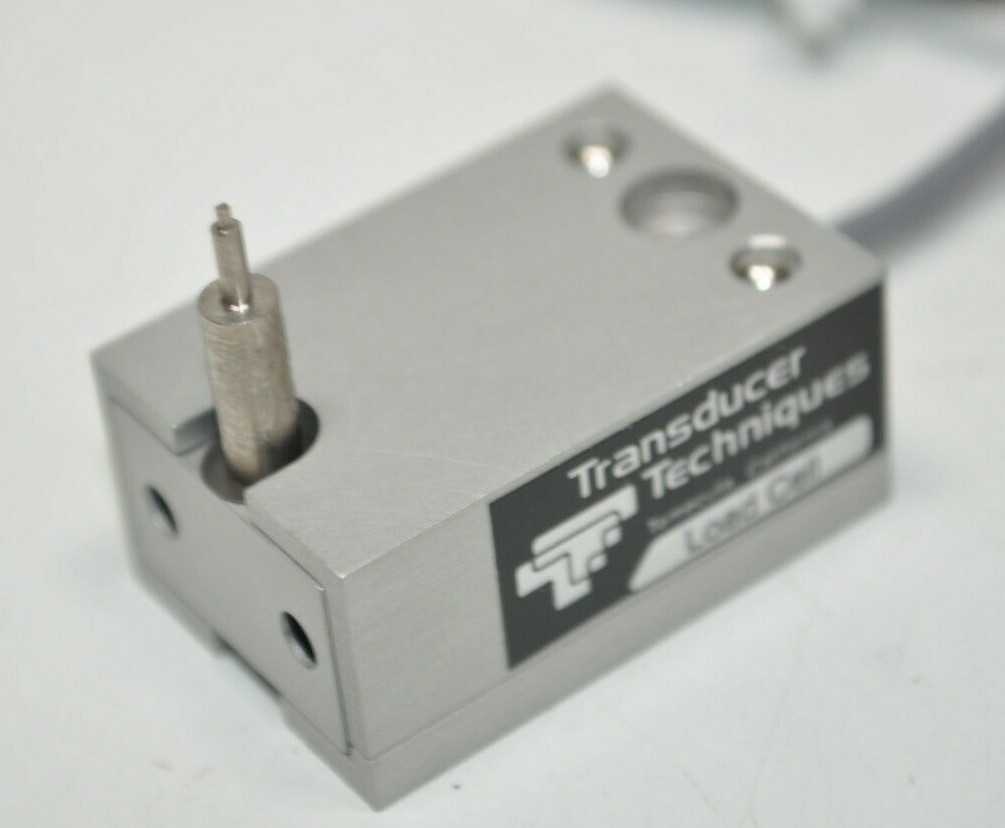 TRANSDUCER TECHNIQUES 10 Gram GSO Universal Load Cell w/ Probe & 5 Pin Connector