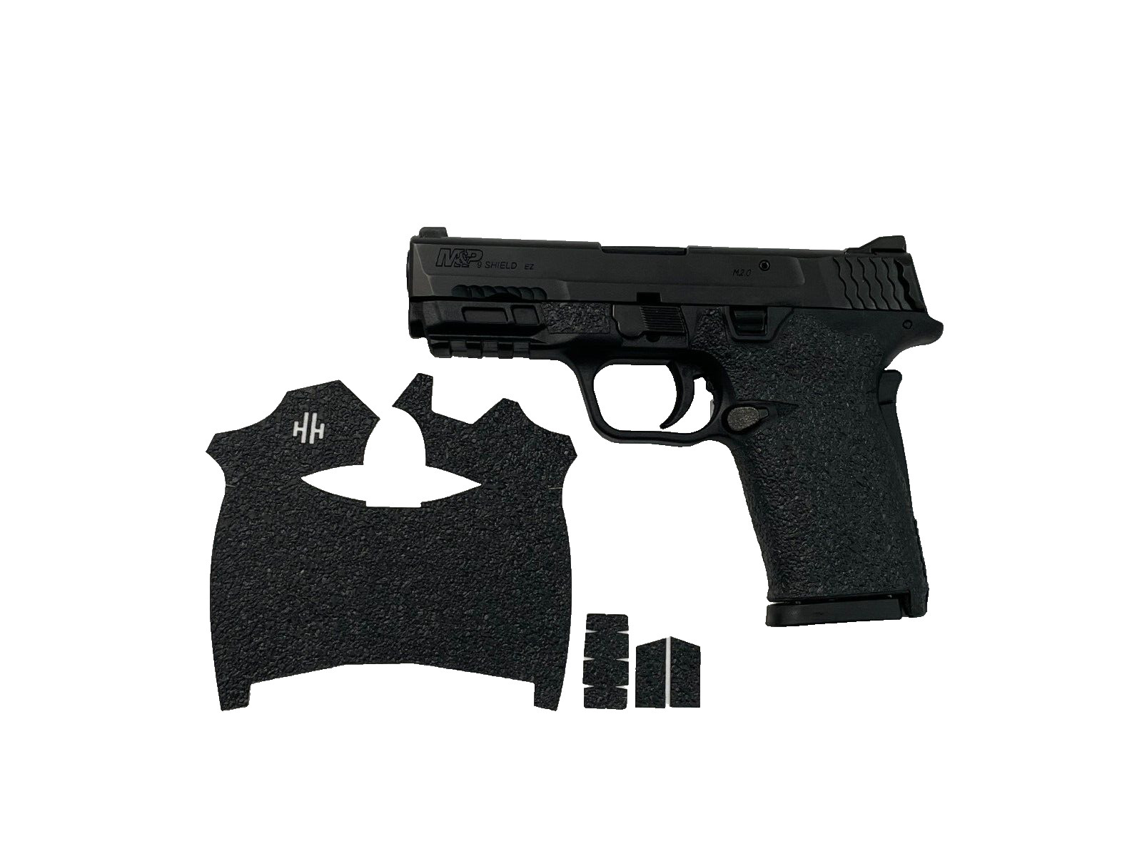 Tactical Laser Cut Textured Sandpaper Gun Grip for Smith&Wesson Shield EZ 9MM
