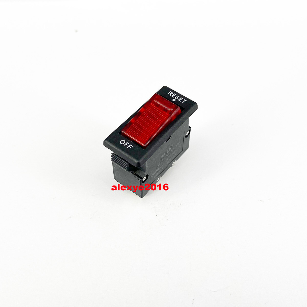JOEMEX M1 (MI) SERIES OFF RESET Switch PATENT 3 Pins 15A 125VAC