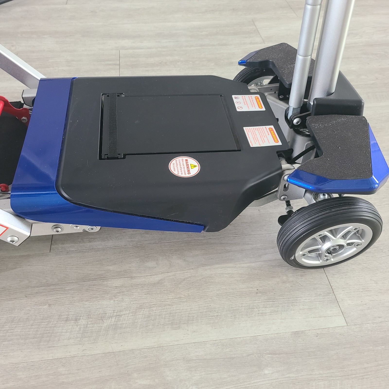 Solax Transformer 2 Electric Folding Mobility Scooter - Blue