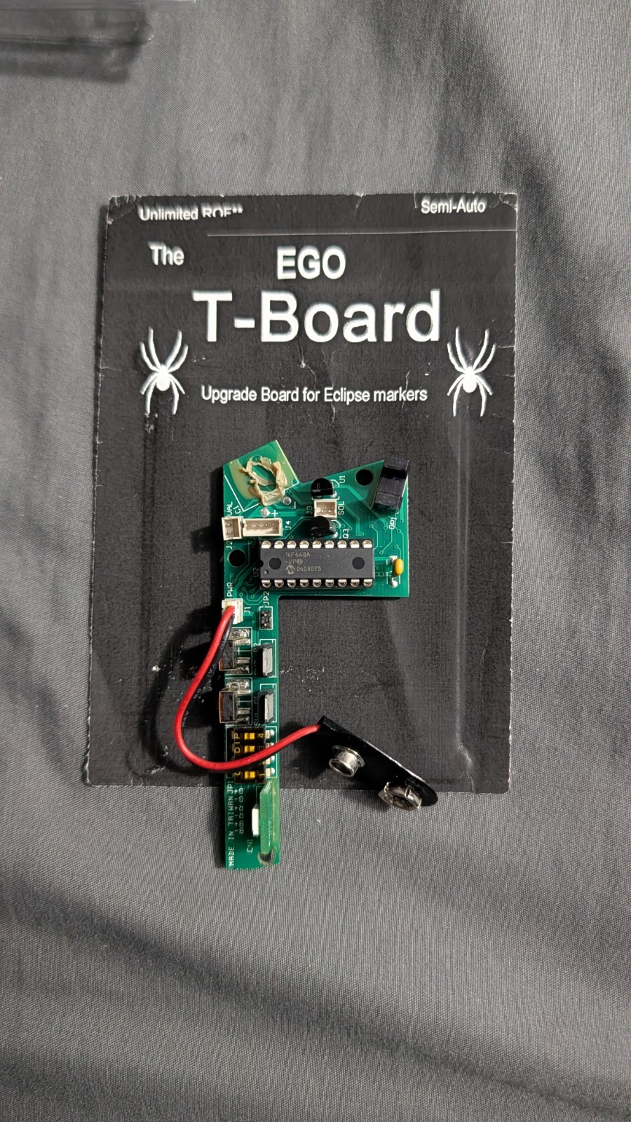 Planet Eclipse Ego 05 Scenario Dreams T-Board with DMT Chip Installed