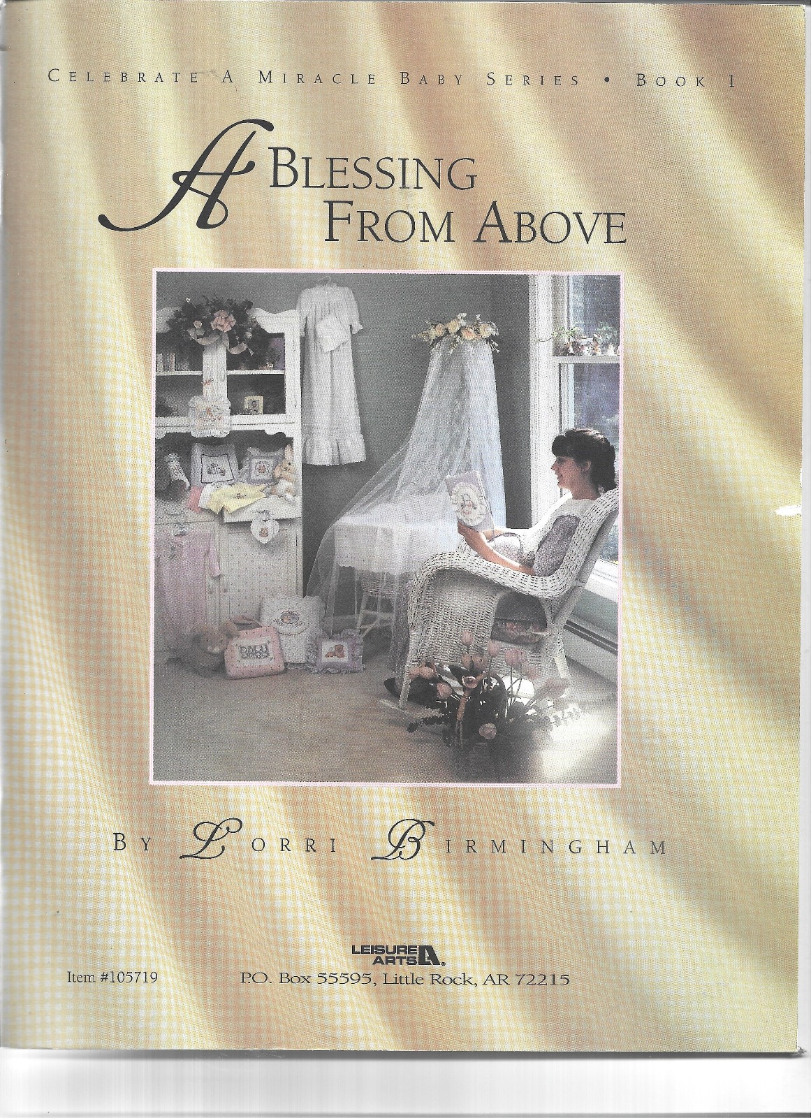 A Blessing From Above Leisure Arts Cross Stitch Pattern 105719 Baby Designs