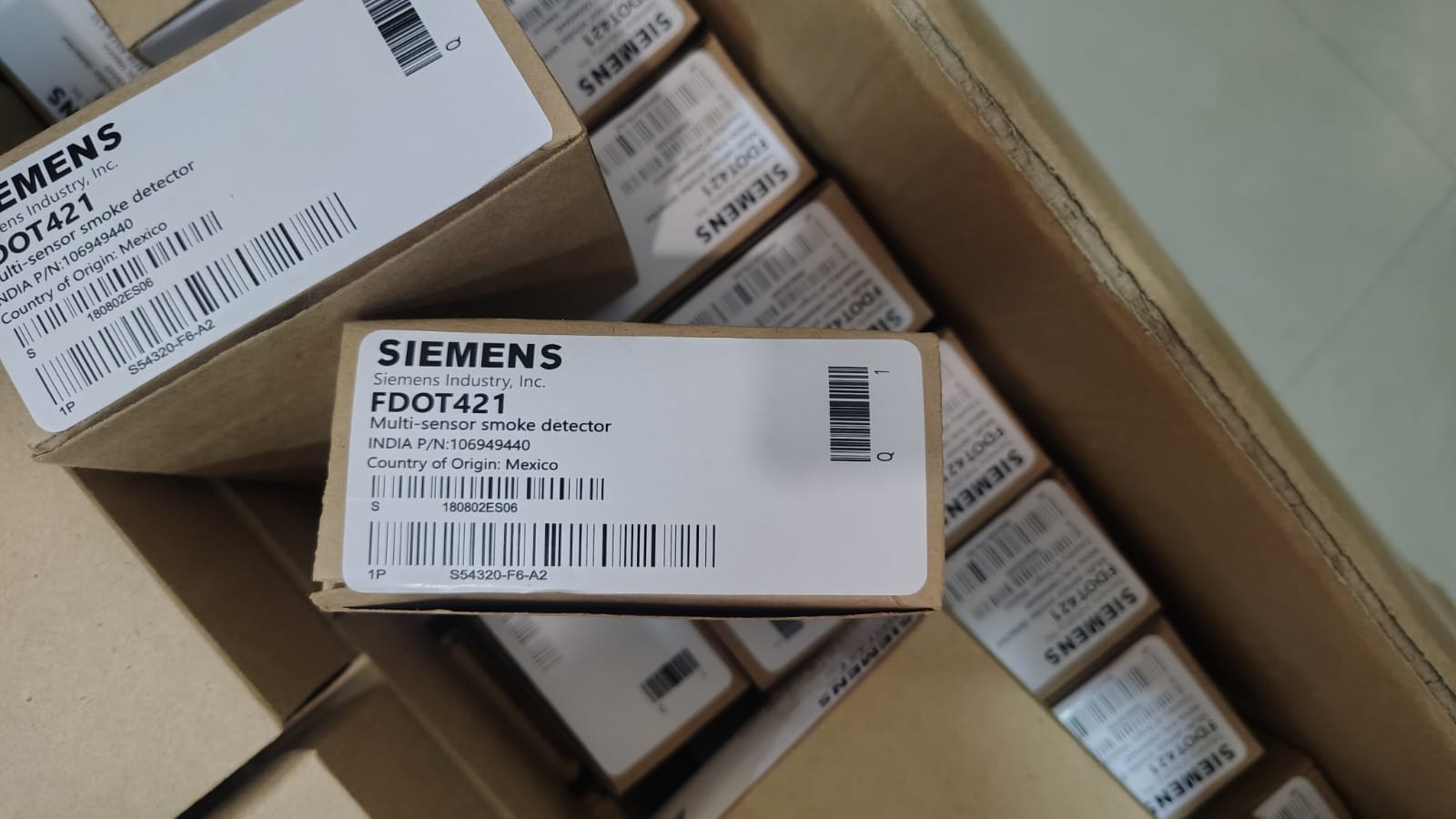 NEW SIEMENS FDOT421  MULTI-SENSOR  SMOKE DETECTOR  FDOT-421  (USA STOCK)