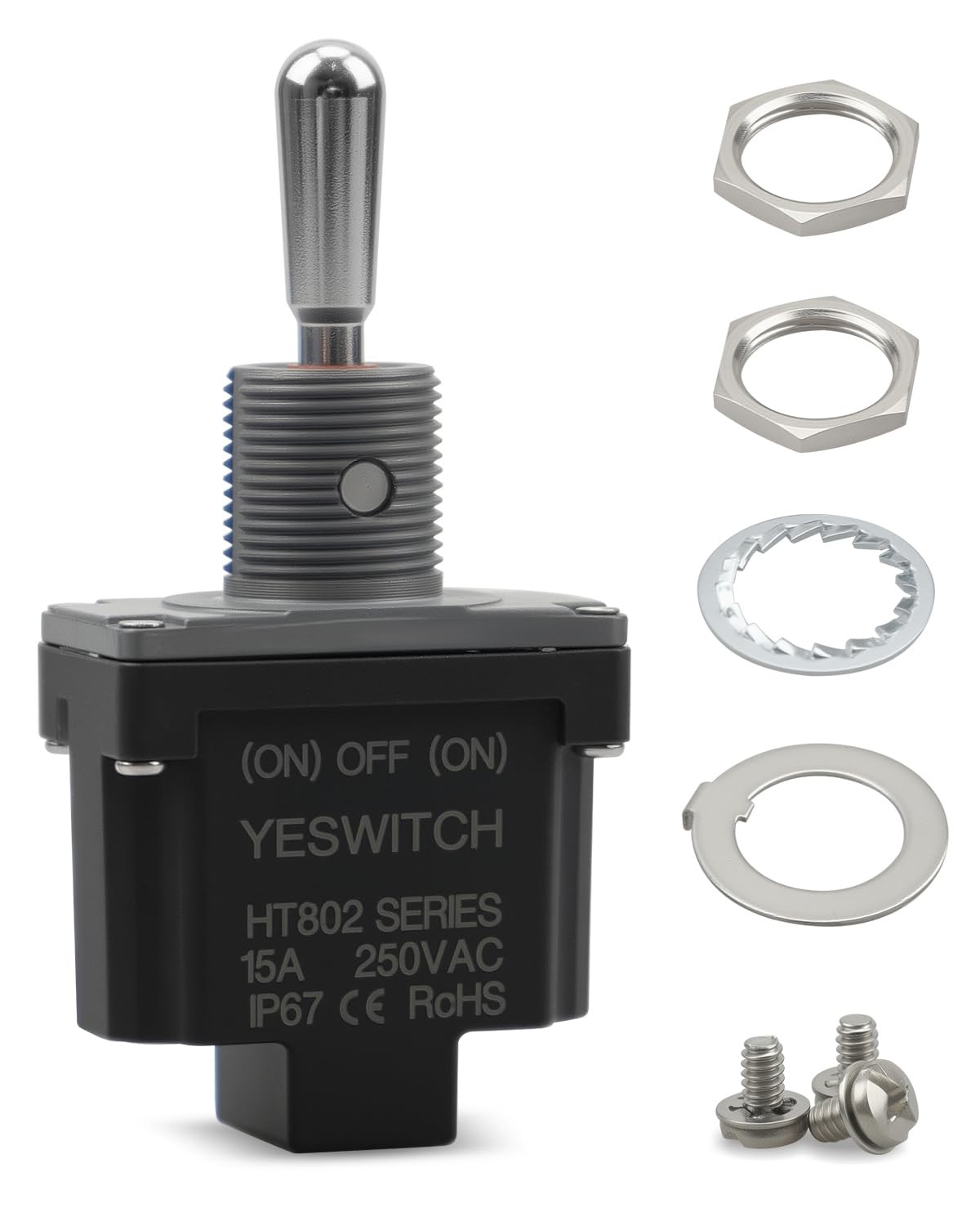 Cutler Hammer 8510K2 3 Position Toggle Micro Switch ON-Off-ON Position Micro