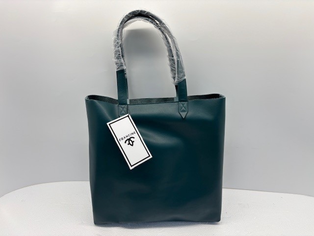 Francine Collections MADE4 Leather Tote Case Green 15-17" Notebook 5745102
