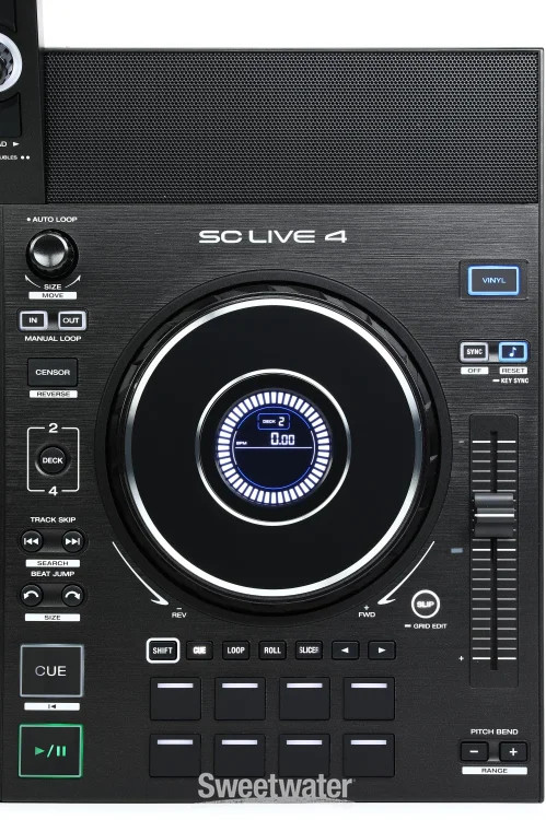 Denon DJ SC Live 4 Standalone DJ Controller - Black