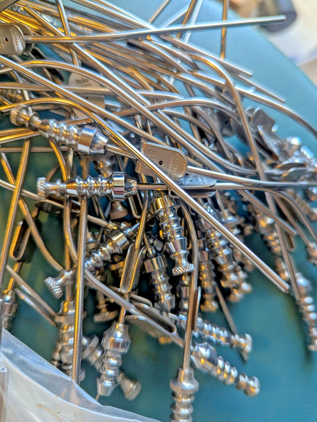 10-Pack HMI MILTEX SUPREME DITTMAR Cannula Brain Frazier 8FR Germany Stainless