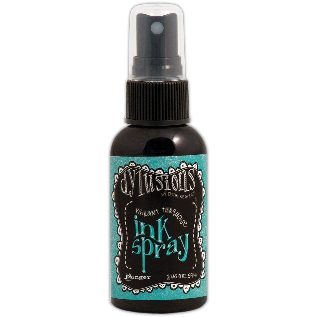 Dylusions By Dyan Reaveley Ink Spray 2oz Vibrant Turquoise