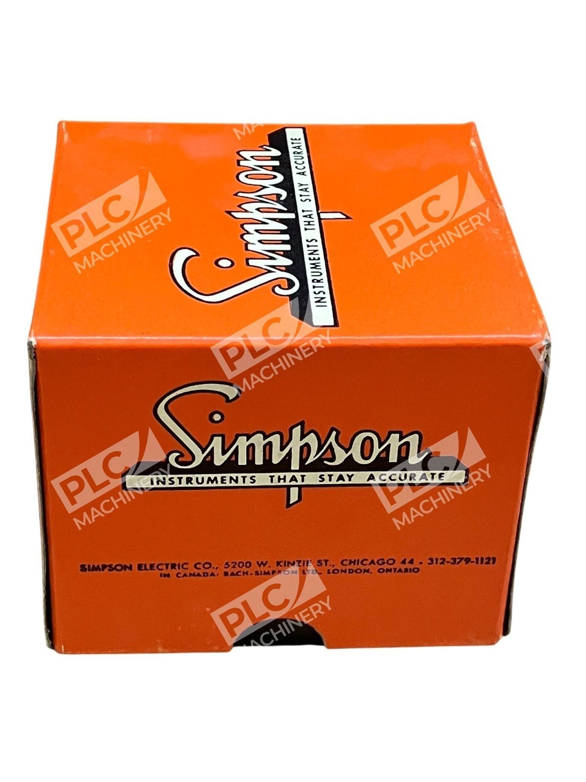 Simpson 290PU01A1 Panel Meter 0–30 µA DC Microammeter Rott Electronics Xerox