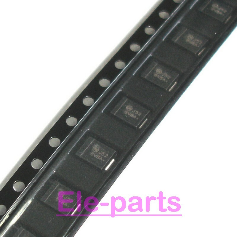 10 PCS P6SMB6.8AT3G DO-214AA SMB P6SMB6.8 Transient Voltage Suppressors Chip