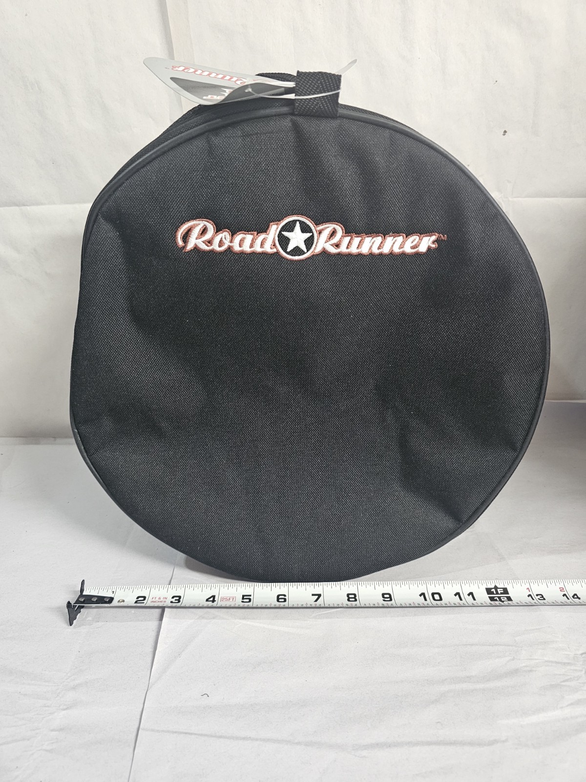 Road Runner 8x10 Drum Bag Padded Black Gig Carry Case RP810 New With Tags