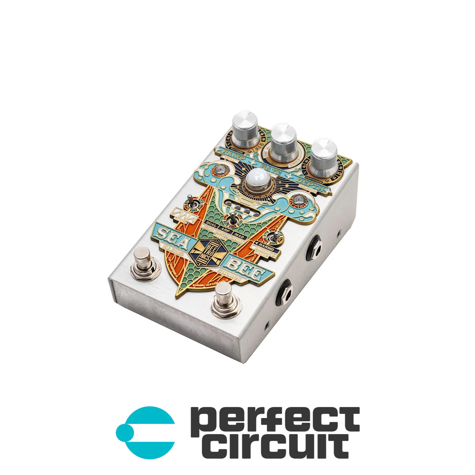 Beetronics FX Seabee Harmochorus Pedal EFFECTS - NEW - PERFECT CIRCUIT