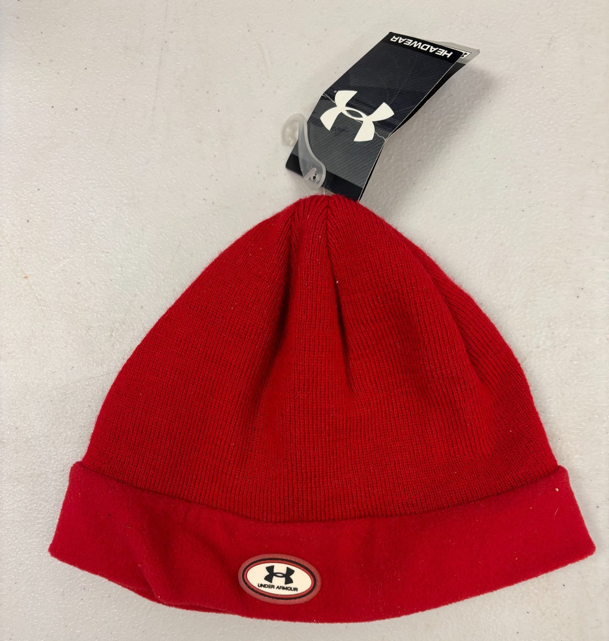 UNDER ARMOUR YOUTH ARTIC BEENIE RED NEW